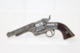  UNIQUE, RARE, ENGRAVED Antique T. BACON Revolver - 1 of 11