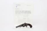 LETTERED Antique S&W No. 1 Third Issue 22 Revolver - 1 of 10