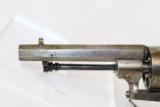 BELGIAN Antique FOLDING TRIGGER Pinfire Revolver - 7 of 8