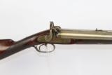 Nice BELGIAN Antique SXS Rifle-Shotgun Combination - 1 of 15