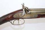 Nice BELGIAN Antique SXS Rifle-Shotgun Combination - 4 of 15