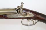 Nice BELGIAN Antique SXS Rifle-Shotgun Combination - 13 of 15