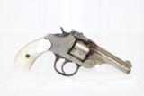 Nickel IVER JOHNSON Top Break DA .32 Revolver - 5 of 11