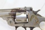 Nickel IVER JOHNSON Top Break DA .32 Revolver - 2 of 11