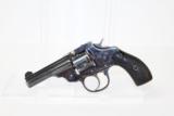 Nice Blued IVER JOHNSON Top Break DA .32 Revolver - 1 of 11