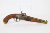 BIG, SCARCE Antique AUSTRIAN 1851 CAVALRY Pistol - 1 of 11