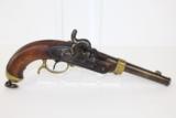 SCARCE Antique PRUSSIAN CAVALRY Model 1850 Pistol - 1 of 25