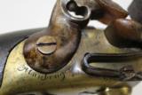 FRENCH Antique MAUBEUGE 1777 Flintlock Pistol - 10 of 13