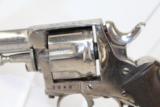 BELGIAN Antique “BRITISH BULL-DOG” 32 S&W Revolver - 2 of 9
