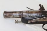 FRENCH Antique Cannon Barrel FLINTLOCK Coat Pistol - 10 of 10