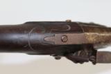 FRENCH Antique Cannon Barrel FLINTLOCK Coat Pistol - 5 of 10