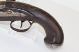 FRENCH Antique Cannon Barrel FLINTLOCK Coat Pistol - 8 of 10