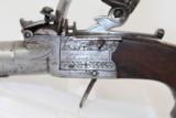 BRITISH Antique Dunderdale Mabson Labron FLINTLOCK - 2 of 9