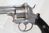 NICE 1870s EUROPEAN Antique PINFIRE Revolver - 2 of 11