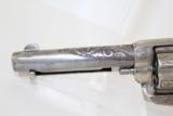 Engraved BLACK POWDER Antique COLT SAA Revolver - 3 of 12