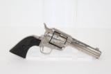 Engraved BLACK POWDER Antique COLT SAA Revolver - 9 of 12