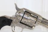 Engraved BLACK POWDER Antique COLT SAA Revolver - 10 of 12