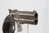 ICONIC Antique REMINGTON Double Deringer Pistol - 1 of 11