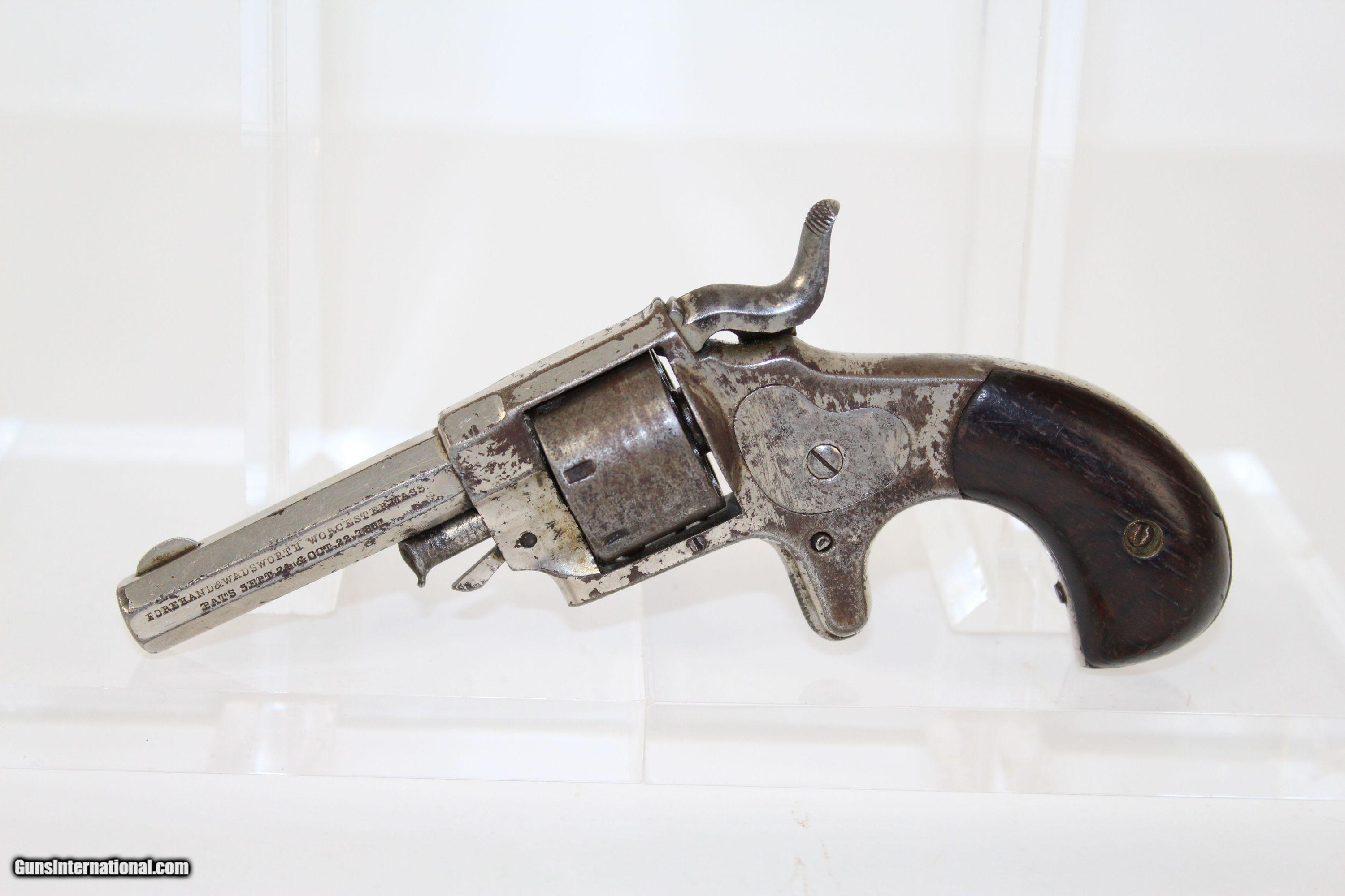 Antique FOREHAND & WADSWORTH Side Hammer Revolver