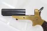 VERY NICE Antique SHARPS .22 PEPPERBOX Pistol - 9 of 9