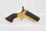 VERY NICE Antique SHARPS .22 PEPPERBOX Pistol - 2 of 9