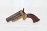 UNIQUE Antique SHARPS 4-Barrel PEPPERBOX Pistol - 1 of 15