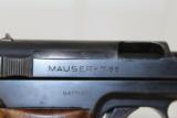Fine WEIMAR German MAUSER 1934 Pistol & Rig - 7 of 13
