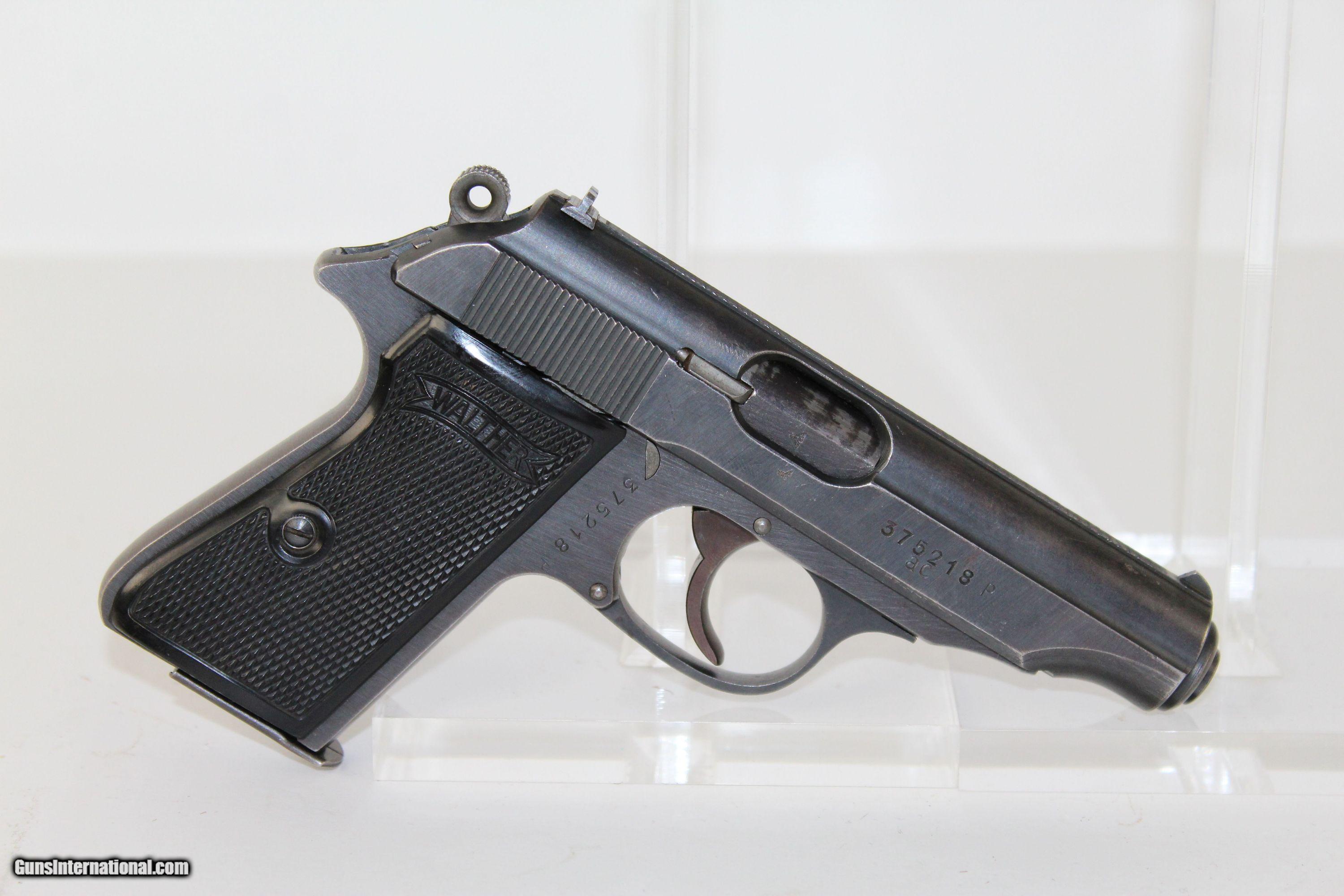 Fine WWII NAZI German Marked Walther PP Pistol