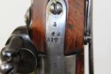 EUROPEAN Antique NAVAL FLINTLOCK Pistol - 5 of 11