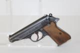 WWII NAZI German Police Marked Walther PP Pistol - 1 of 13