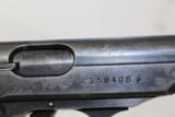 WWII NAZI German Police Marked Walther PP Pistol - 8 of 13
