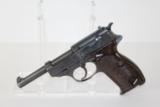 WWII Nazi GERMAN “ac 43” WALTHER P38 Pistol - 1 of 13