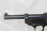 WWII Nazi GERMAN “ac 43” WALTHER P38 Pistol - 2 of 13