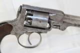 RARE ENGRAVED Antique IXL Double Action Revolver - 9 of 10