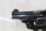 S&W "BICYCLE MODEL" .32 Safety Hammerless Revolver - 2 of 14