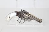 Antique S&W .38 DA Revolver in NICKEL & PEARL - 10 of 13