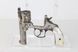 Antique S&W .38 DA Revolver in NICKEL & PEARL - 7 of 13