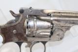 Antique S&W .38 DA Revolver in NICKEL & PEARL - 12 of 13