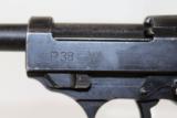 FRENCH Marked MAUSER "svw/45" Code P-38 Pistol - 9 of 14