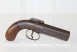Antique 6-Shot MANHATTAN Pepperbox Revolver - 10 of 14