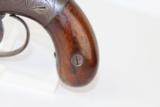 ENGRAVED Antique ALLEN & THURBER Pepperbox Revolver - 4 of 13