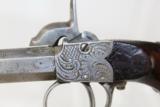 BELGIAN Antique Perc. to Pinfire CONVERSION Pistol - 5 of 12