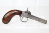 BELGIAN Antique Perc. to Pinfire CONVERSION Pistol - 9 of 12