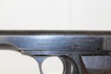 WWII Nazi German Browning FN 1922 Pistol - 5 of 11