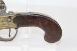 BRASS “BARBAR” of LONDON Antique Flintlock Pistol - 2 of 13