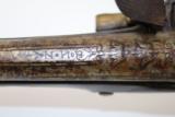 ORNATE Engraved Ottoman Flintlock MARTIAL Pistol - 5 of 9