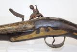 ORNATE Engraved Ottoman Flintlock MARTIAL Pistol - 7 of 9
