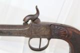 True Pair of BELGIAN Antique “Deringer” Pistols
- 16 of 25