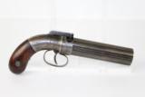 ENGRAVED Antique ALLEN & THURBER Pepperbox Revolver - 12 of 15