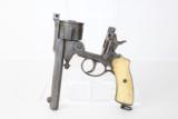 Belgian WEBLEY-PRYSE Revolver with BONE GRIPS - 9 of 14